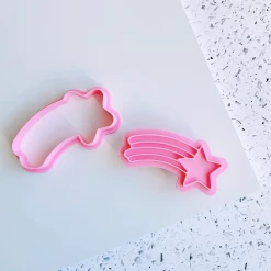 Eva Emilia Cake Designs Shooting Star Embosser And Cutter Set By Eva Emilia Cutters, Embossers, Debossers