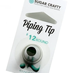 Sugar Crafty Round Piping Tip 12 Decorating Tools