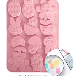 Cake Craft Moulds Easter Flower Assorted Silicone Mould