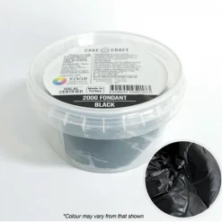 Cake Craft Fondant 200g Black