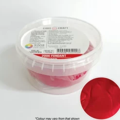 Cake Craft Fondant 200g Red