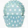 Cake Craft #408 Baking Cups - Pastel Blue Polka Dots - 100 Piece