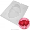 Cake Craft Moulds Double Heart Mould 2 Cake Craft Moulds Double Heart Mould