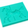 Sugar Crafty Carousel Horse Silicone Mould Moulds
