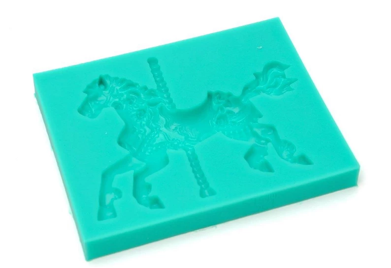 Sugar Crafty Carousel Horse Silicone Mould Moulds 3 Sugar Crafty Carousel Horse Silicone Mould Moulds