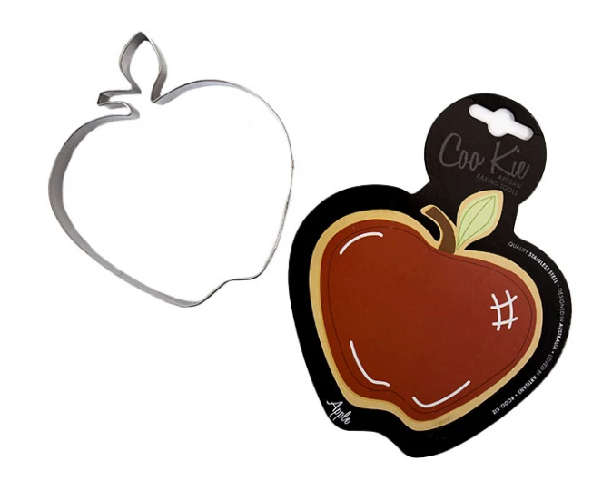 COO KIE Apple Cookie Cutter Cutters, Embossers, Debossers 4 COO KIE Apple Cookie Cutter Cutters, Embossers, Debossers
