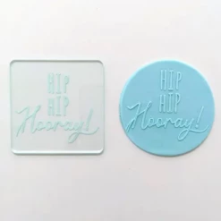 Cake Craft Cutters, Embossers, Debossers Hip Hip Hooray! | Debosser
