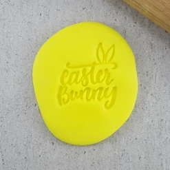 Custom Cookie Cutters Easter Bunny Embosser