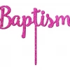Cake Craft Acrylic Topper - Baptism Cake Toppers, Plaques & Candles 1 Cake Craft Acrylic Topper - Baptism Cake Toppers, Plaques & Candles