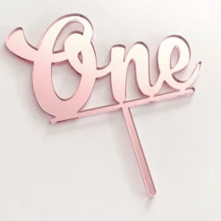 Cake Toppers, Plaques & Candles Cake Craft Acrylic Topper - One