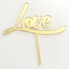 Cake Craft Acrylic Topper - Love Cake Toppers, Plaques & Candles 2 Cake Craft Acrylic Topper - Love Cake Toppers, Plaques & Candles