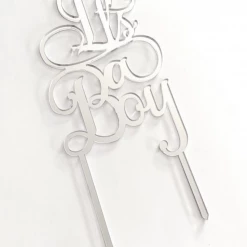 Cake Craft Acrylic Topper - Its A Boy/Girl