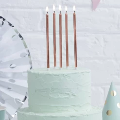 Cake And Candle Tall Cake Candles