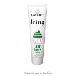 Cake Craft Icing Tubes - Christmas Colours Sugar Icing