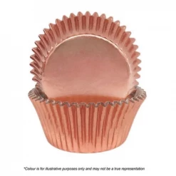 Cake Craft #390 Baking Cups - Foil Colours - 72 Pack