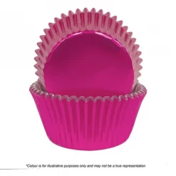 Cake Craft #390 Baking Cups - Foil Colours - 72 Pack