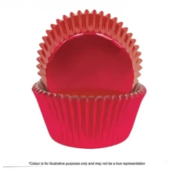 Cake Craft #390 Baking Cups - Foil Colours - 72 Pack