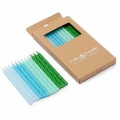 Cake And Candle Spiral Candles - 24 Pack