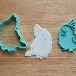 Cockatoo Cutter & Embosser By 3 Lil Bugs Cutters, Embossers, Debossers