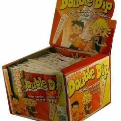 Swizzels Double Dip Candy Lollies, Fairy Floss & Chocolate