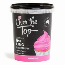 Over The Top Buttercream Pink 425g