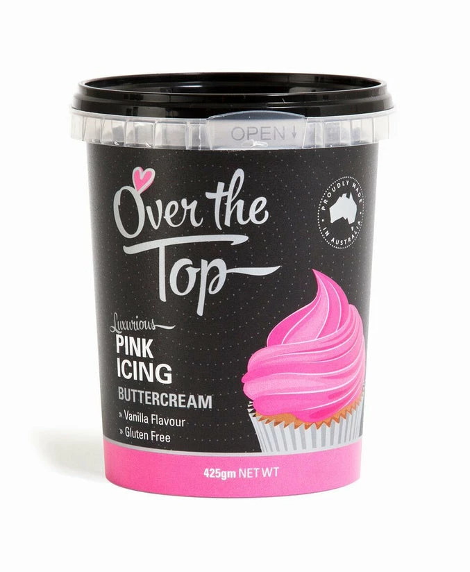 Over The Top Buttercream Pink 425g 3 Over The Top Buttercream Pink 425g