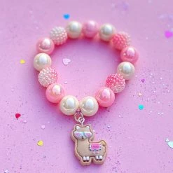 Sweet As Sugar Jewellery Penny The Alpaca Beaded Bracelet