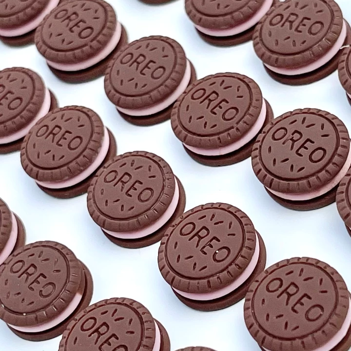 Sweet As Sugar Jewellery Strawberry Cream Filled Cookie Studs 3 Sweet As Sugar Jewellery Strawberry Cream Filled Cookie Studs