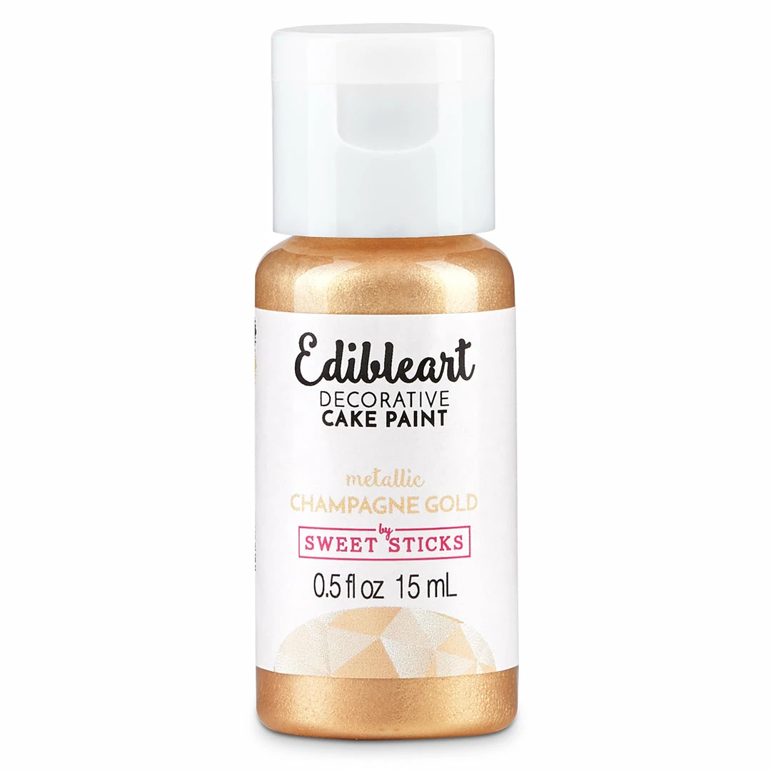 SWEET STICKS Metallic Champagne Gold Edible Art Paint Colours, Paints, Dusts, Glitters & Flavours 3 SWEET STICKS Metallic Champagne Gold Edible Art Paint Colours, Paints, Dusts, Glitters & Flavours