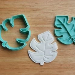 Cutters, Embossers, Debossers Monstera Leaf Cutter & Embosser Set By 3 Lil Bugs