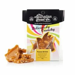 The Australian Sweet Co. Lollies, Fairy Floss & Chocolate Deliciously Crunchy Brittle