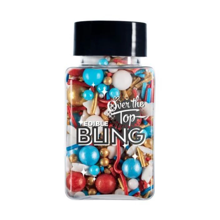 Sprinkles Over The Top Edible Bling Circus Mix 60g 3 Sprinkles Over The Top Edible Bling Circus Mix 60g