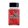 Over The Top Edible Bling Sprinkles Red 60g