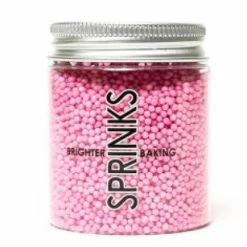 Sprinks Nonpareils Pink Sprinkles 85g