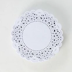 Mint Cake And Party Round Paper Doilies - 120 Pack Boards, Boxes, Bags & Packaging
